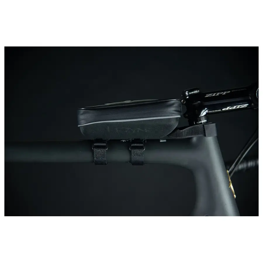Energy Caddy Top-Tube XL Smartphone Handlebar Bag Black #1