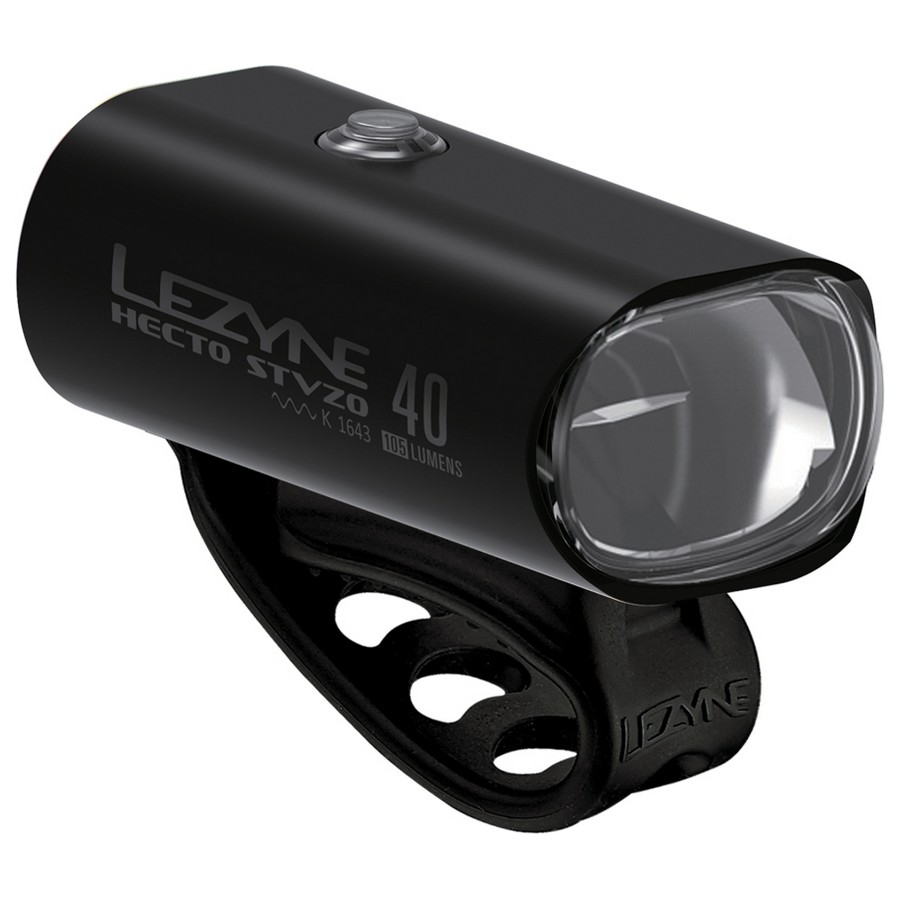 Hecto Drive 40 Stvzo Matt Black LED-Frontlicht