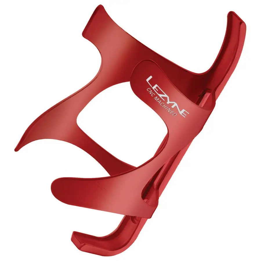 CNC Alloy Adjustable Mount Red Water Bottle Holder - image