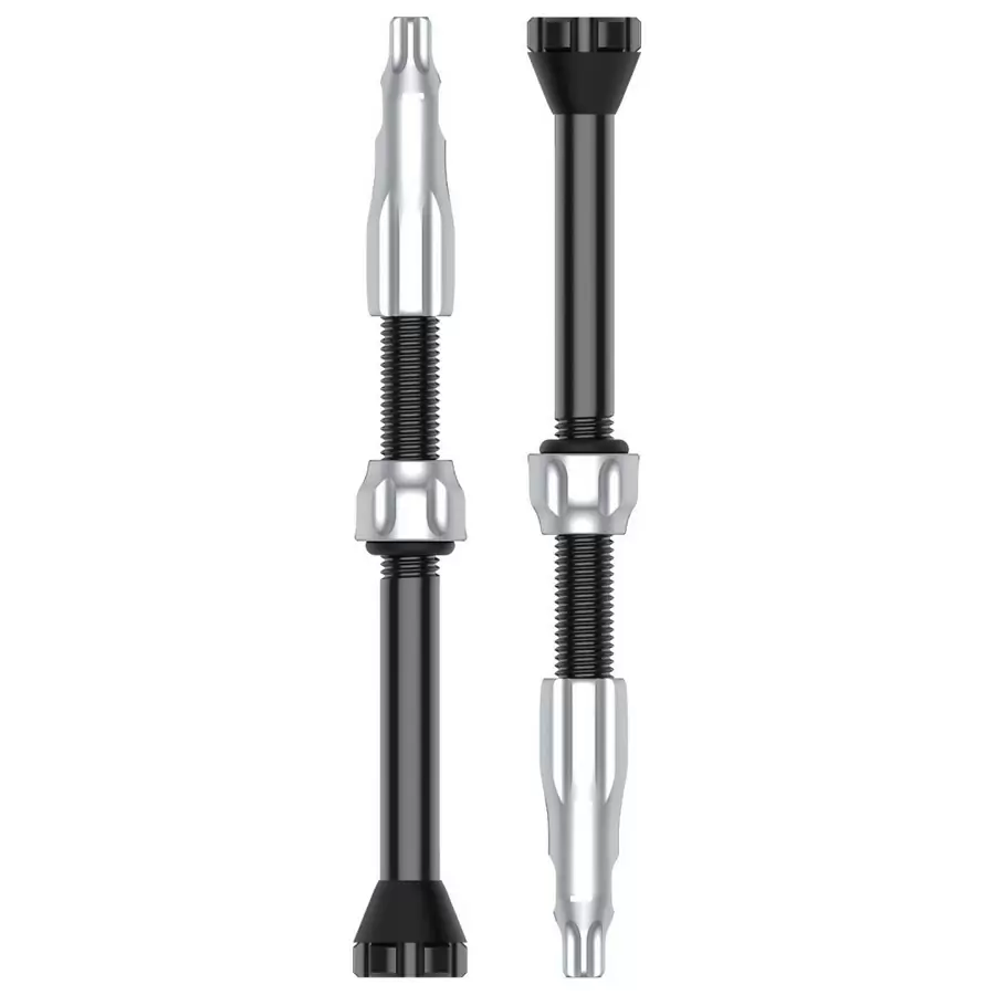 Tubeless CNC-Ventile 60 mm Silber - image