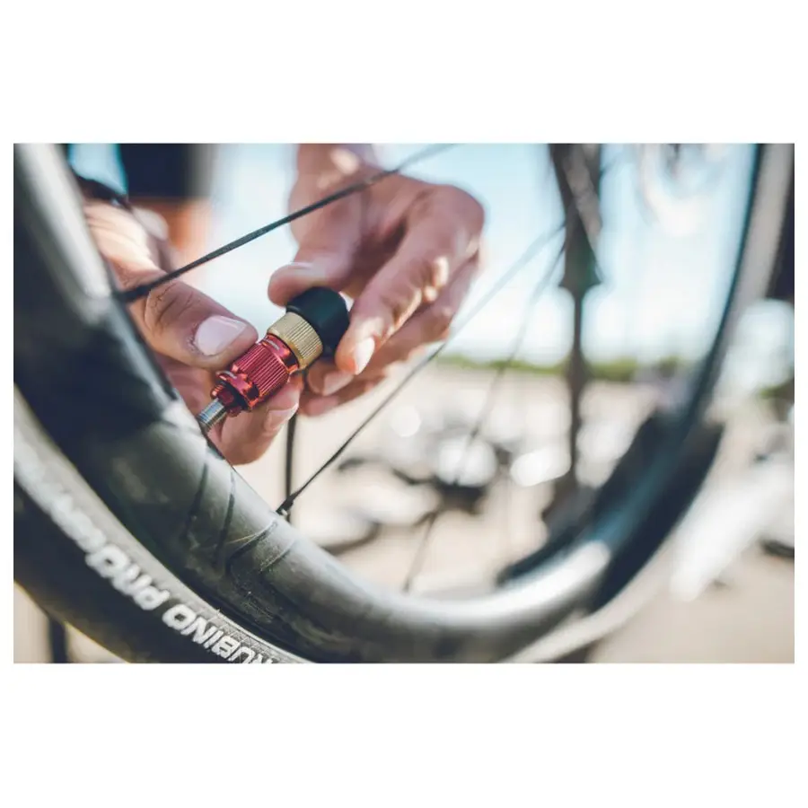 Floor Pump Hose with ABS-1 Pro Red Chuck #3