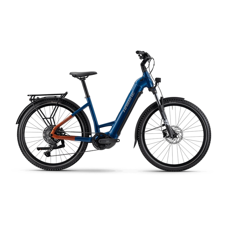 TREKKING 4 Low 27.5'' 10v 100mm 720Wh Yamaha PW-S2 Azul/Naranja 2025 Talla S