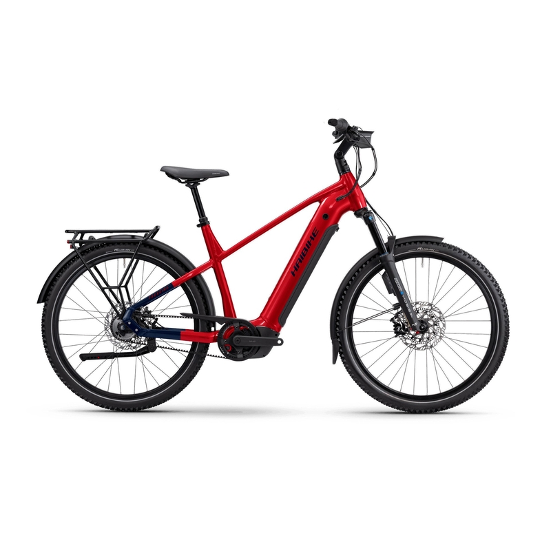 TREKKING 9 ABS 27.5'' 1v 100mm 800Wh Bosch Performance CX Red/Blue 2025 Size M