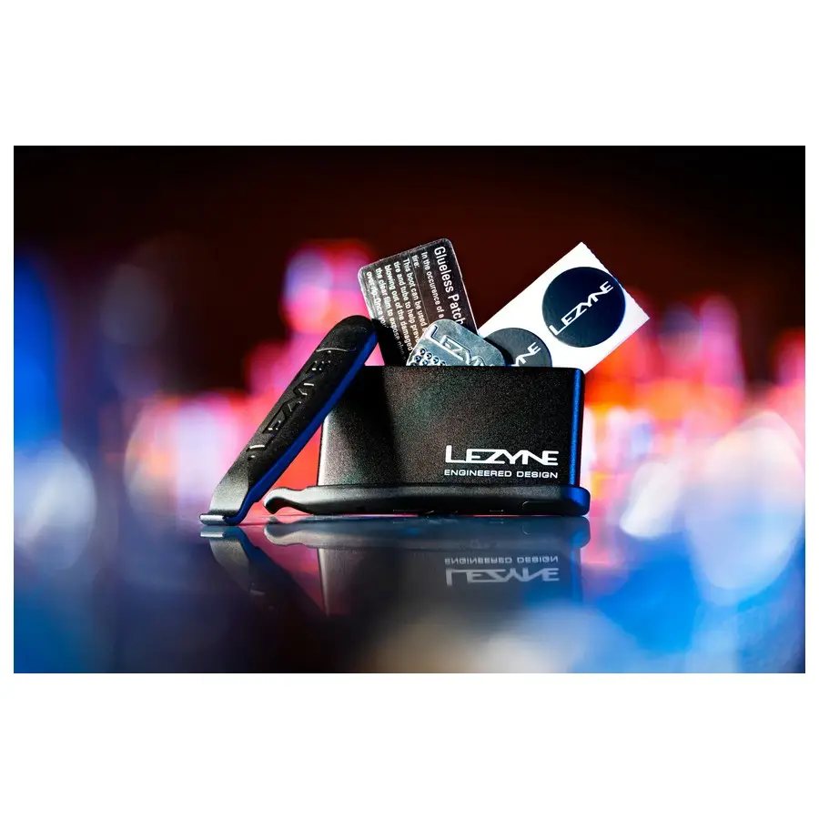 Integrated Tire Repair Kit with Tire Lever Gray #1