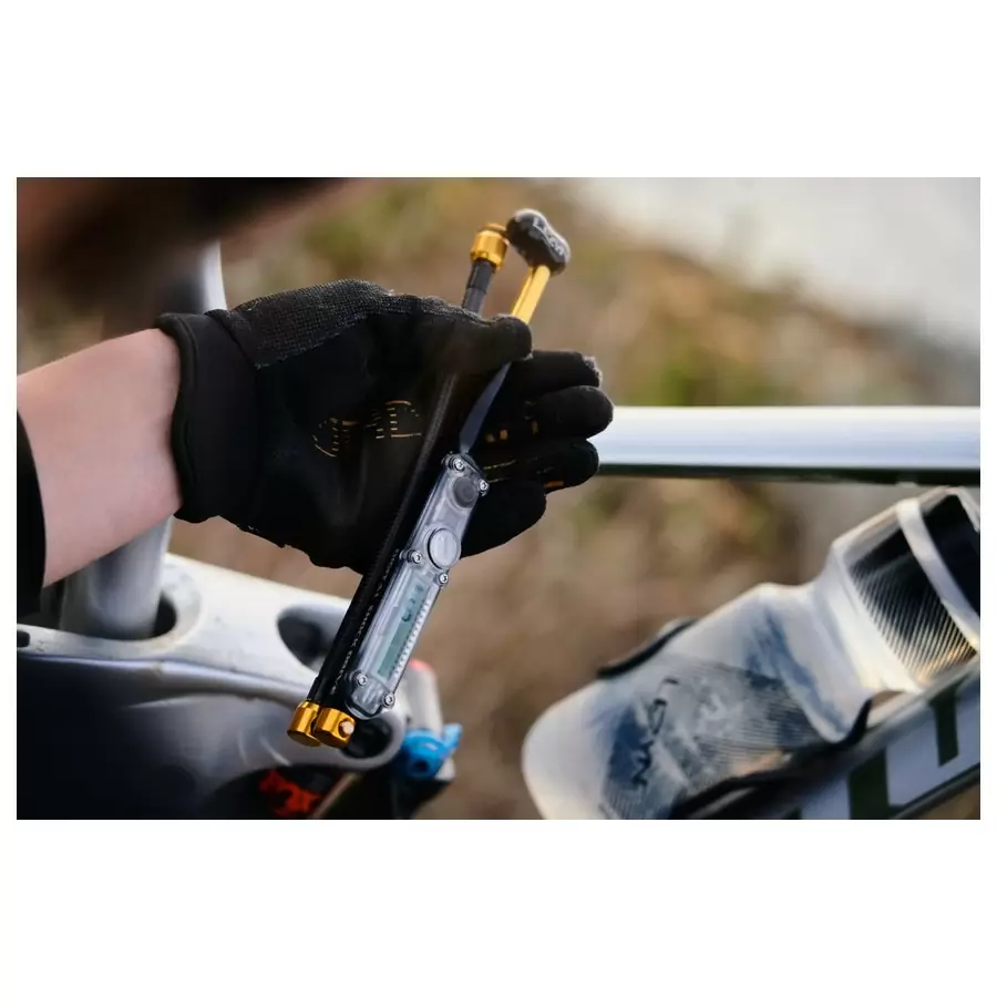 Pompe à entraînement par choc portable 350Psi noir-or #4