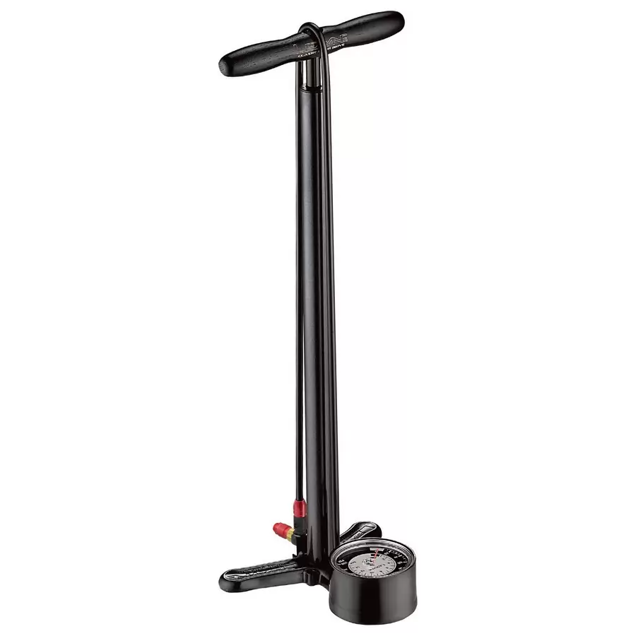 Klassische Standpumpe mit Bodenantrieb, Schwarz, 220 psi - image