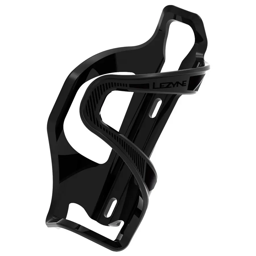 Flow Cage E SL-L Side Entry Left Black Bottle Cage - image