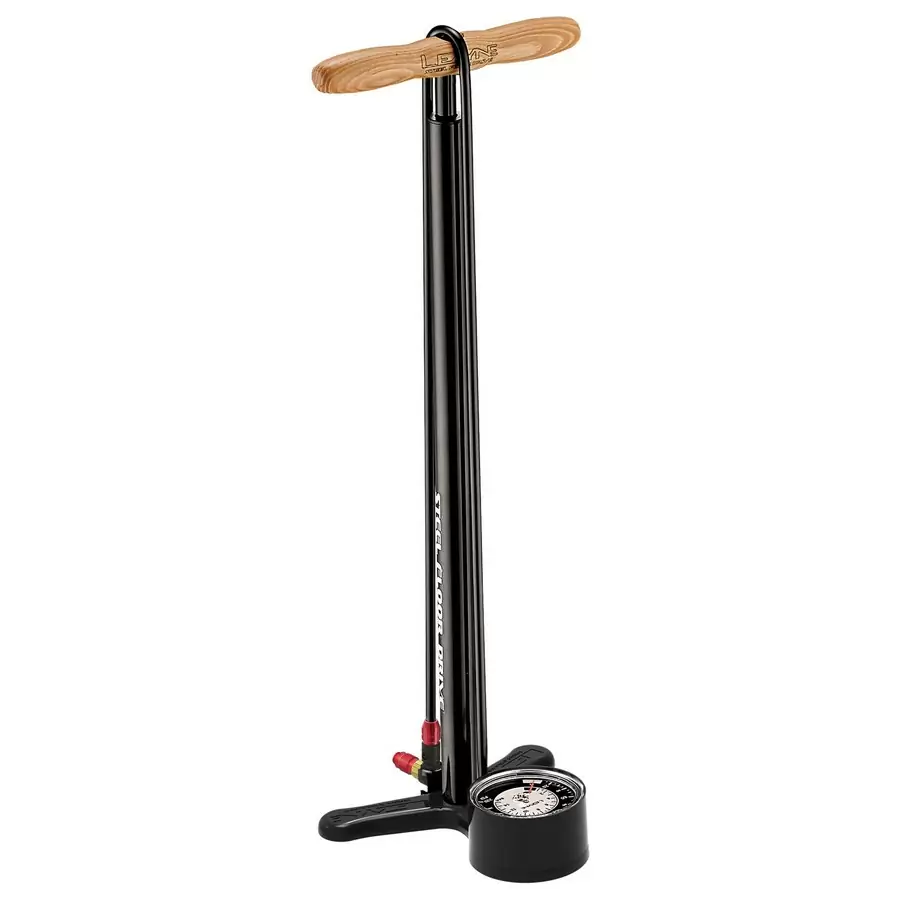 Pompe à pied à entraînement au sol en acier noir 220 Psi - image