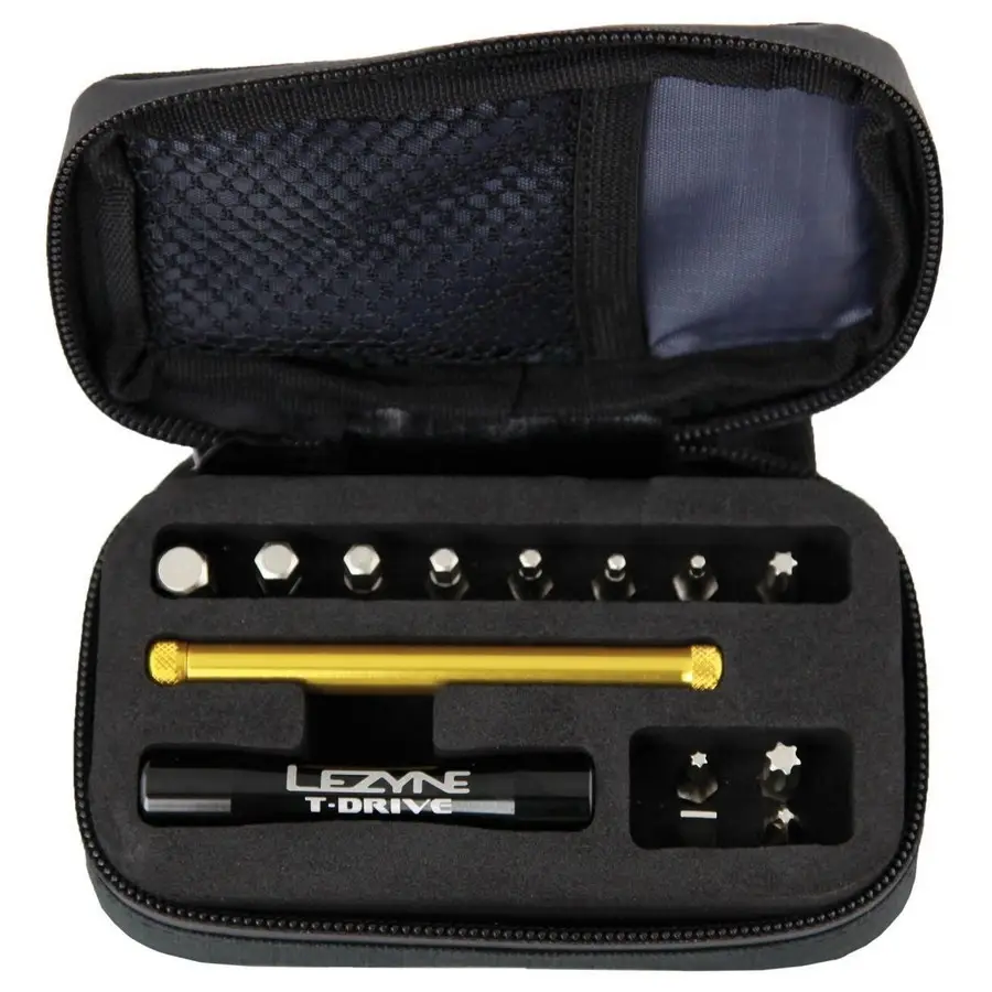 CNC Aluminum Tool Set T-Drive Chrome Vanadium Bits with Case - image