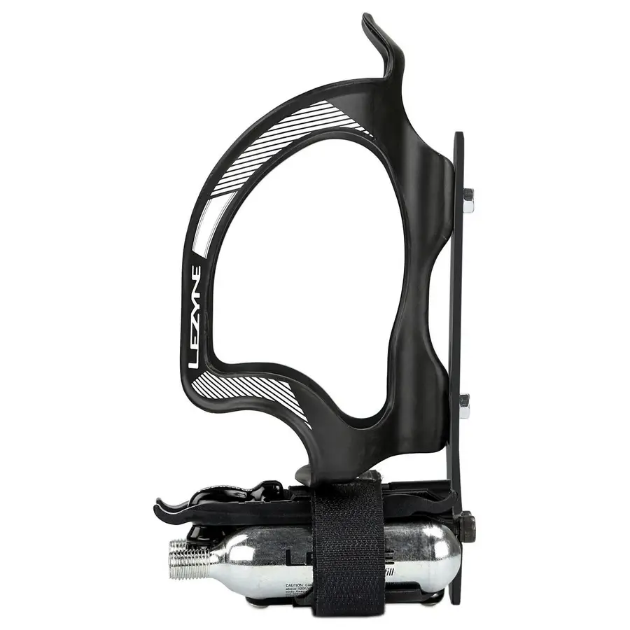 Flow Storage Water Bottle Cage Adapter With Lever For Tires Tools And Co2 Cartridges #2