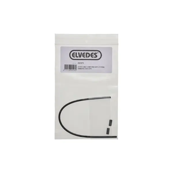 Guaina morbida diametro 3.5 mm 240mm con 2 capiguaina - image