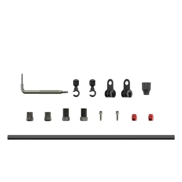 Kit de manguera de freno hidráulico delantero/trasero de montaje plano para Red/Force/Rival/eTapAXS #1