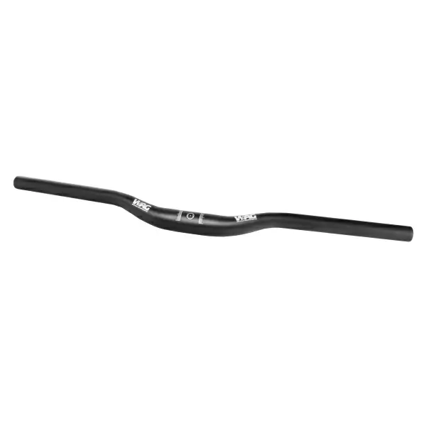 Mtb handlebar alloy 25,4 x 620mm 5° rise 25mm black #1
