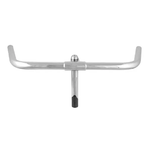 Handelbar Touring steel chrome without levers #1