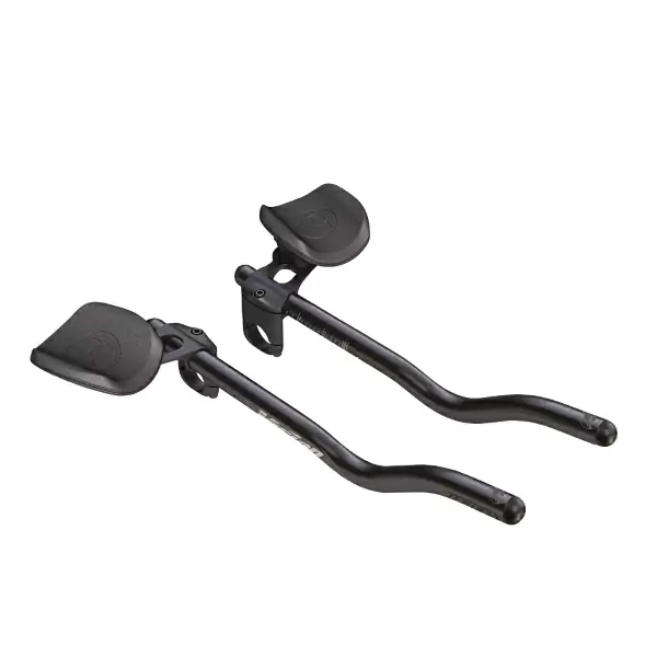 TriMax JS-bend Schwarze CLIP-ON verstellbare Verlängerungen 245/385 A0 #1