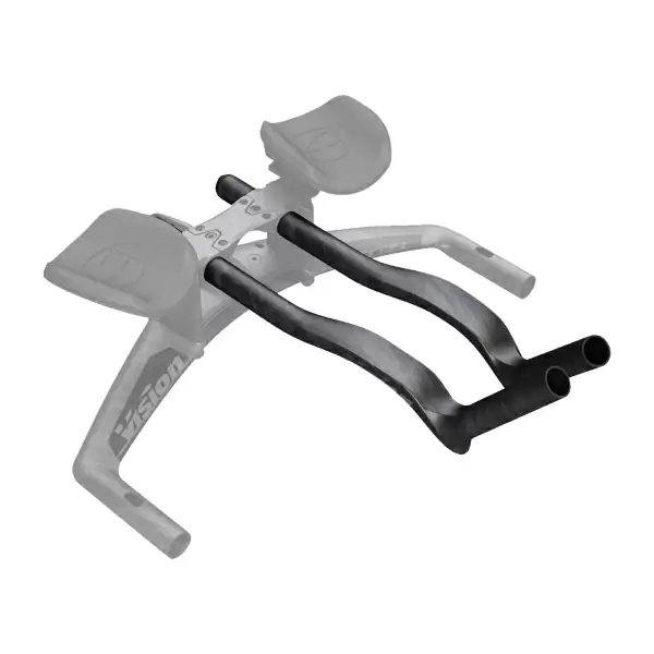 Extensões SPEED CARBON J-BEND B1 para guiadores aerobar clipados #1