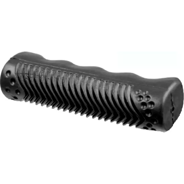 Coppia manopole pvc city-olanda nere #1