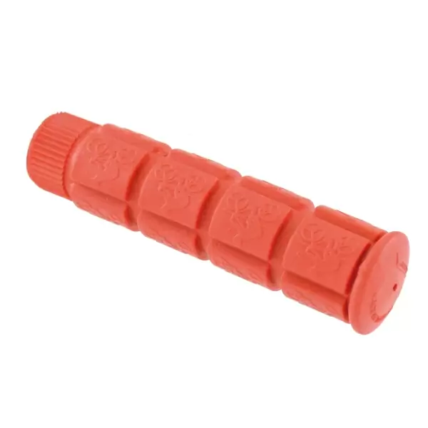 Coppia manopole Fixed 120mm rosse #1