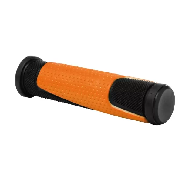 handlebar grips double d 125mm black / orange #1