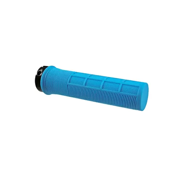 Par de puños MTB Shape-R con anillo de bloqueo 130 mm naranja #1