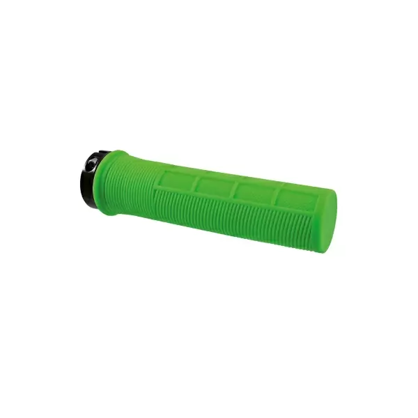 Par de punhos MTB Shape-R com anel de trava 130 mm verde #1