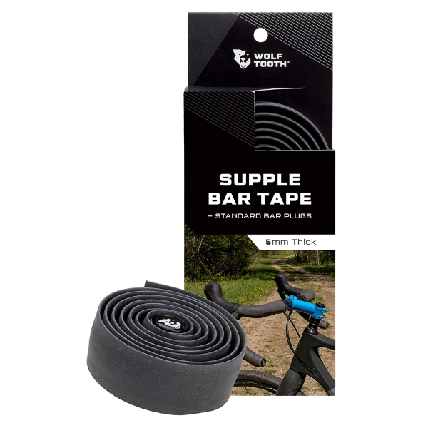 Nastro Manubrio Supple Silicone 5mm Nero