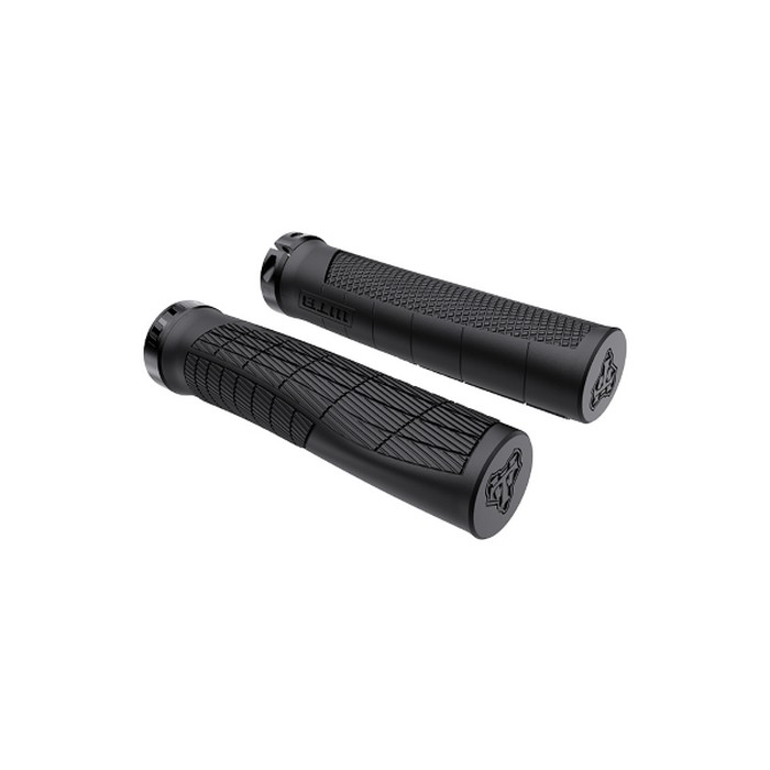 Coppia Manopole MTB CZ CONTROL Ergonomiche 143mm Nero