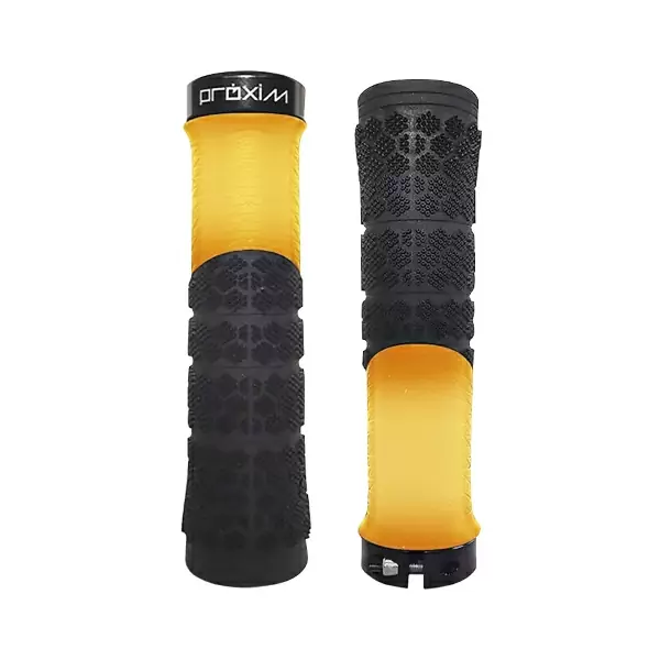 Poignées Proxim X-Shred 130mm Noir/Orange #1