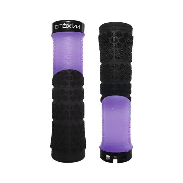 Puños Proxim X-Shred 130mm Negro/Morado #1