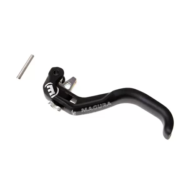 Brake lever blade HC for MT 1-finger aluminium lever blade black with Reach Adjust chrome #1