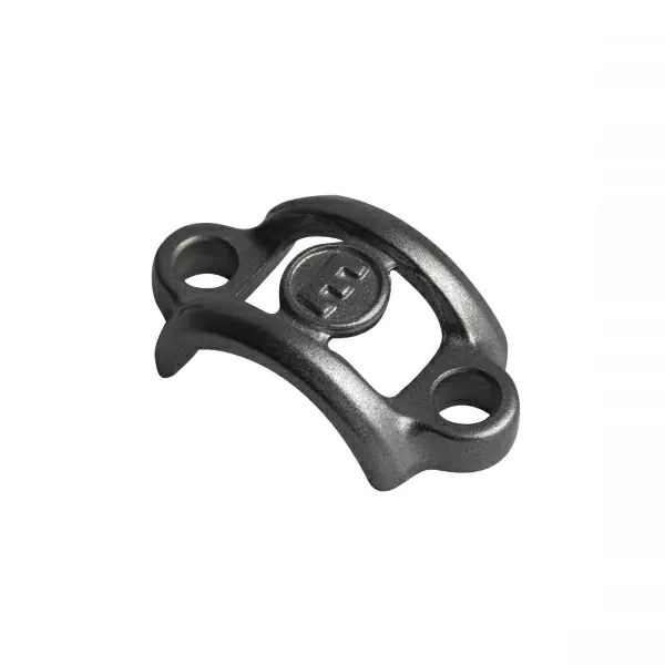 Handlebar clamp aluminium black for MT series And HS11 / HS22 #1