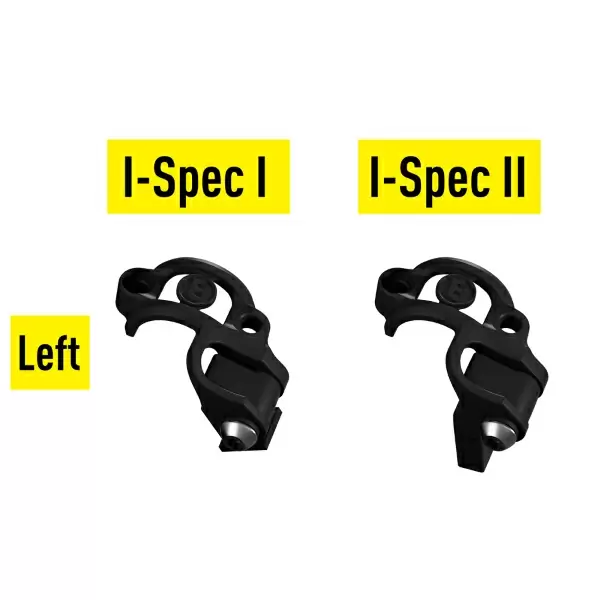 Abrazadera de manillar Shiftmix 1+2 para Shimano I-Spec I+II, izquierda, negro (1ud) #1