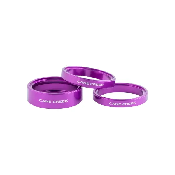 Kit Spessori Serie Sterzo Interlok Viola 5/10mm - image