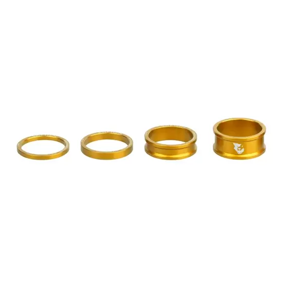 Kit de cuñas de dirección 1-1/8 3-5-10-15 mm dorado - image