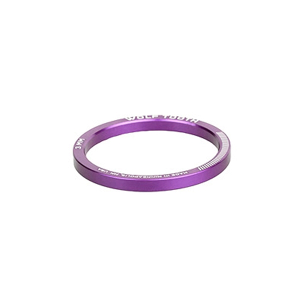 Cale de direction 1-1/8 3mm Violet
