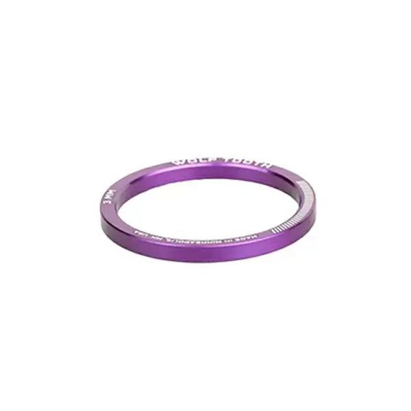 Cale de direction 1-1/8 3mm Violet - image