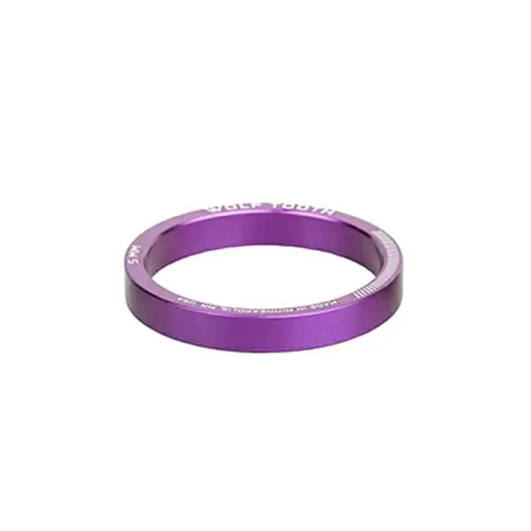 Cale de direction 1-1/8 5mm Violet - image