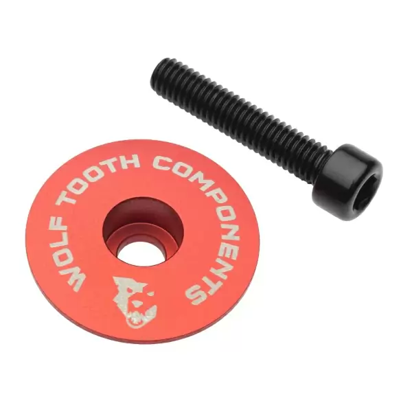 Ultralight Headset Cap 1-1/8 Red - image