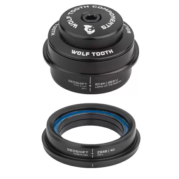 Serie Sterzo Performance Geoshift EC44/28,6 H6,5 - ZS56/40 -2 Gradi Sterzo Lungo Nero - image
