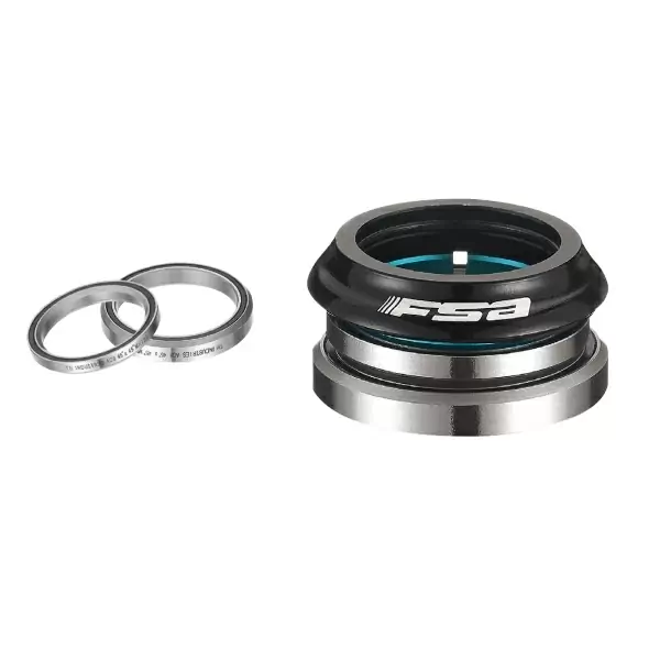 integrierter Steuersatz Nr.54 1-1/4'' - 1,5'' od 47,6/52mm Alu schwarz #1