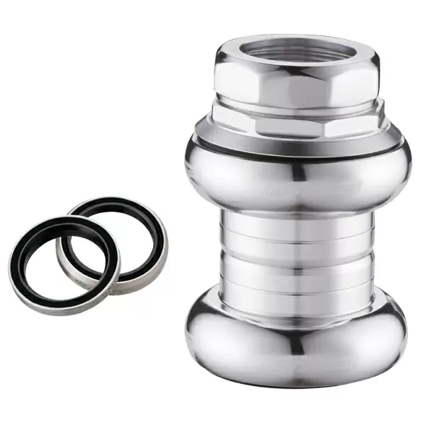 Threaded 1'' headset duron x silver h.27,5+13,1mm #1