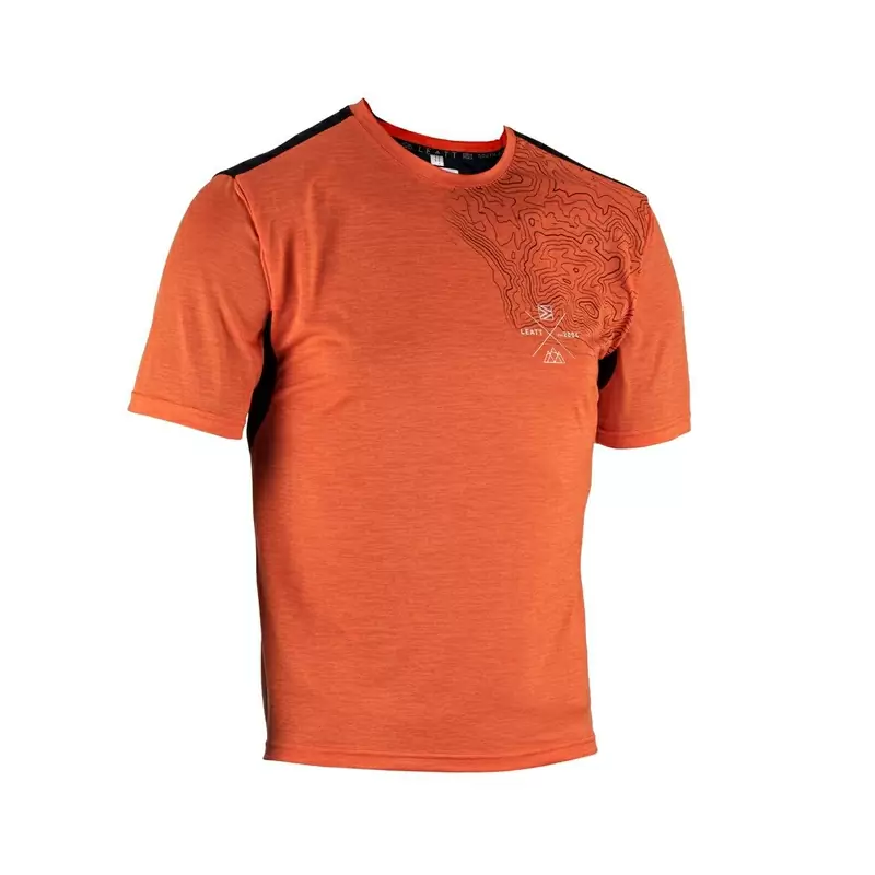 Maillot VTT Trail 1.0 manches courtes ultraléger et respirant orange Taille XS #3