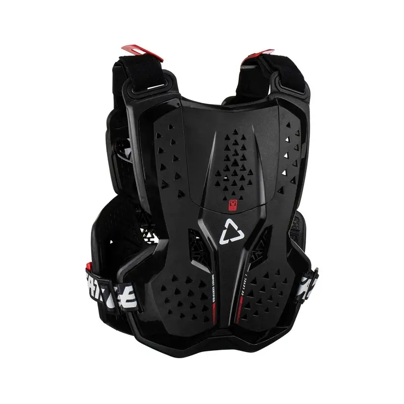 Pettorale VTT Enfant Protège-Poitrine 3.5 Jr Noir/Rouge Taille L/XL (147-159cm) #3