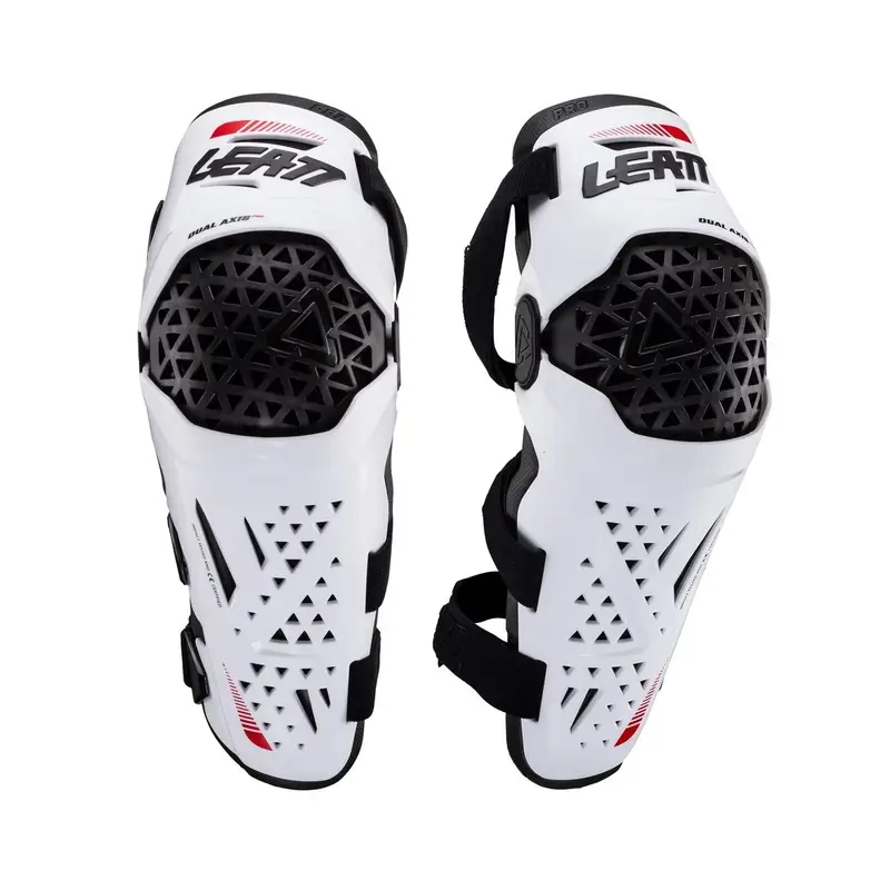Ginocchiere Con Parastinchi Dual Axis Pro White Taglia S/M #3