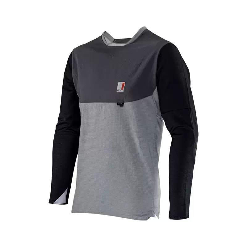 Maglia MTB Invernale AllMtn 5.0 Grigio/Nero Taglia XS #4