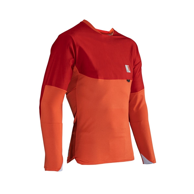 AllMtn 4.0 MTB Long Sleeves Jersey Red/Orange Size XS
