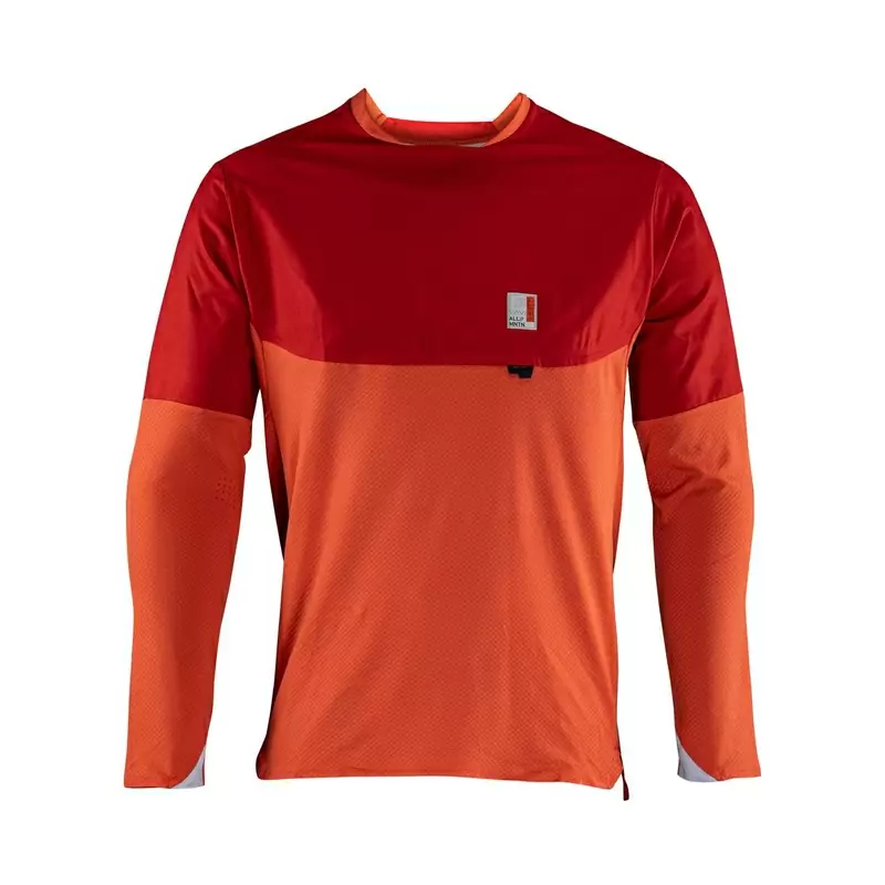 AllMtn 4.0 MTB Long Sleeves Jersey Red/Orange Size XS #1