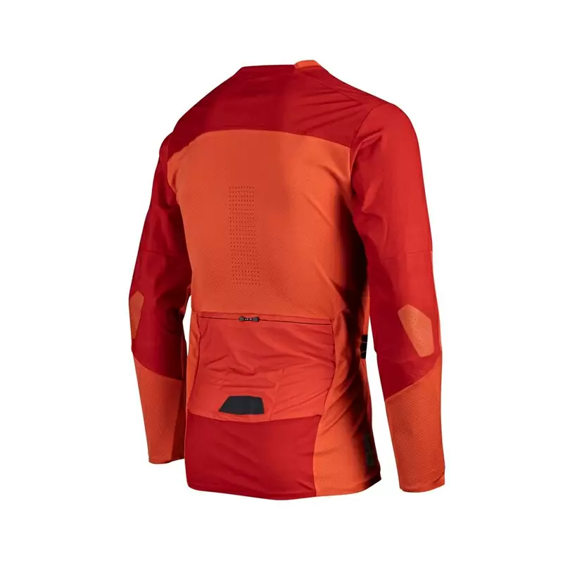 AllMtn 4.0 MTB Long Sleeves Jersey Red/Orange Size XS #3