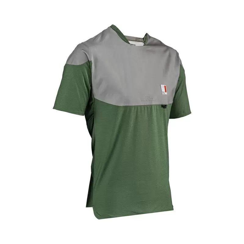 Maillot VTT Manches Courtes AllMtn 3.0 Gris/Vert Taille XS - image