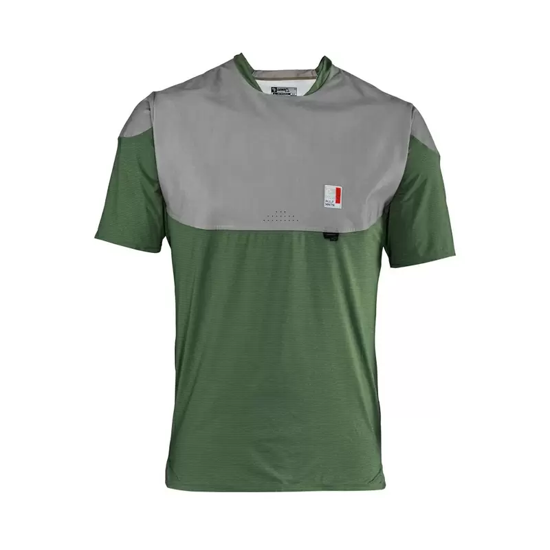 Maillot VTT Manches Courtes AllMtn 3.0 Gris/Vert Taille XS #1